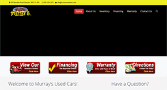 Desktop Screenshot of murraysusedcars.com